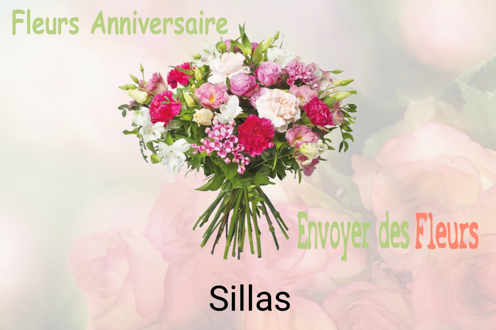 Bouquet de fleurs d’anniversaire livré à Sillas